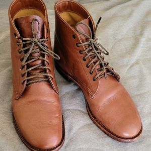 Red Wing Heritage Boots Sheldon 9073 Teak Featherstone Size 10 D RARE